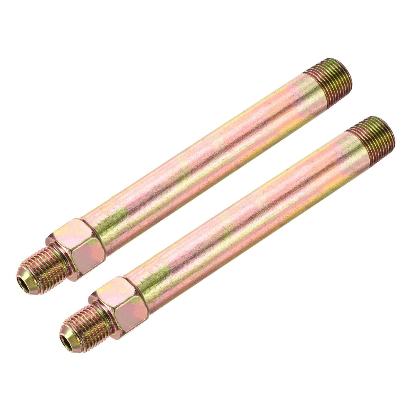 Harfington Extension Pipe Fitting Male to Male Thread Adapters Extension Connector Hex Coupling