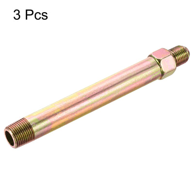 Harfington Extension Pipe Fitting Male to Male Thread Adapters Extension Connector Hex Coupling