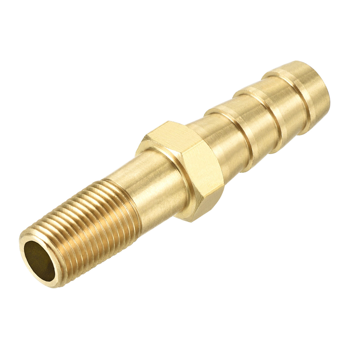 Harfington Brass Hose Barb Fitting Male Thread Pipe Connector