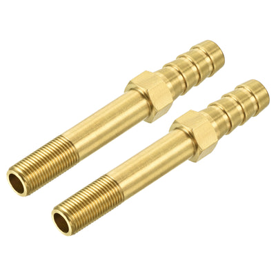 Harfington Brass Hose Barb Fitting Male Thread Pipe Connectors