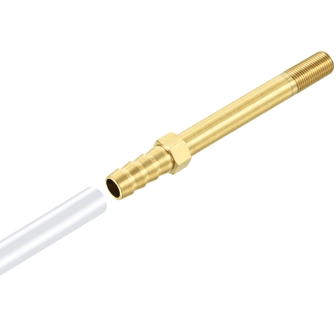 Harfington Brass Hose Barb Fitting Male Thread Pipe Connectors