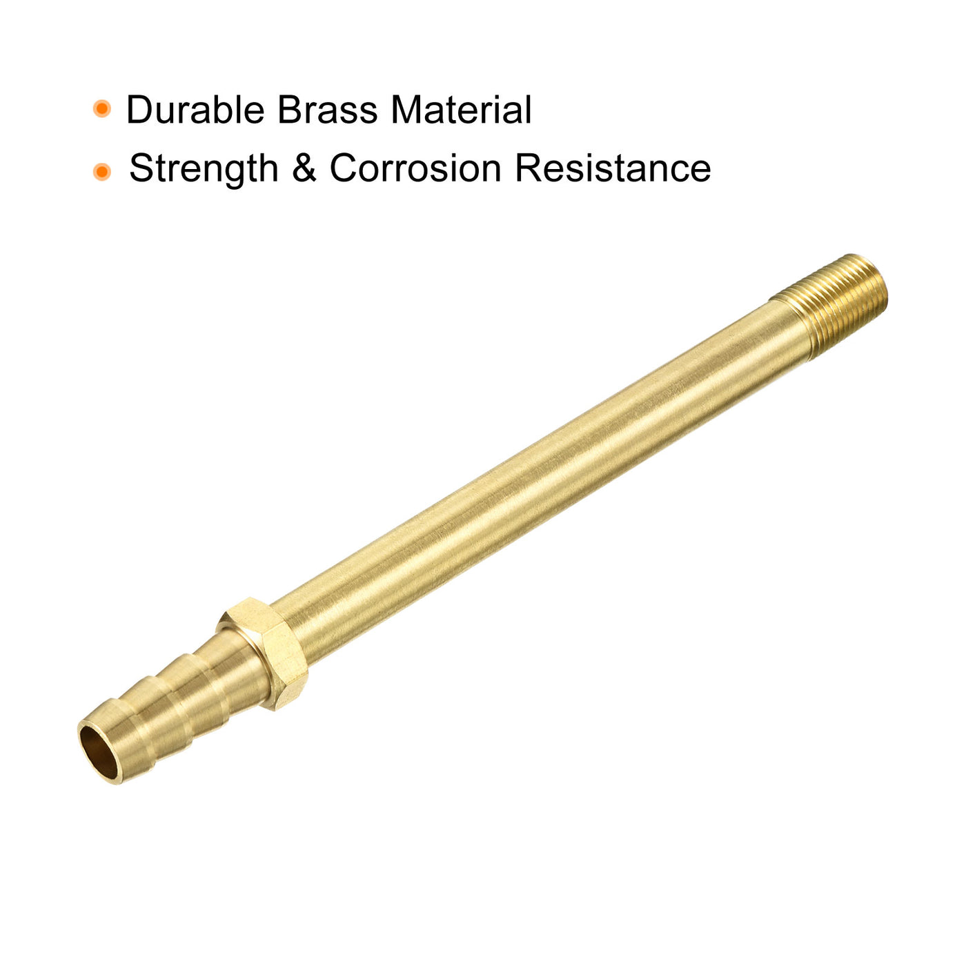 Harfington Brass Hose Barb Fitting Male Thread Pipe Connectors
