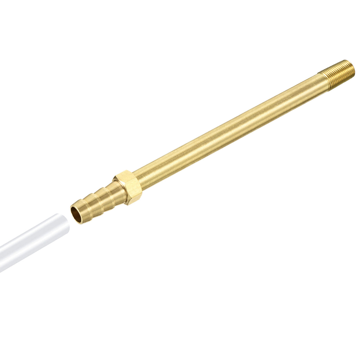 Harfington Brass Hose Barb Fitting Male Thread Pipe Connector