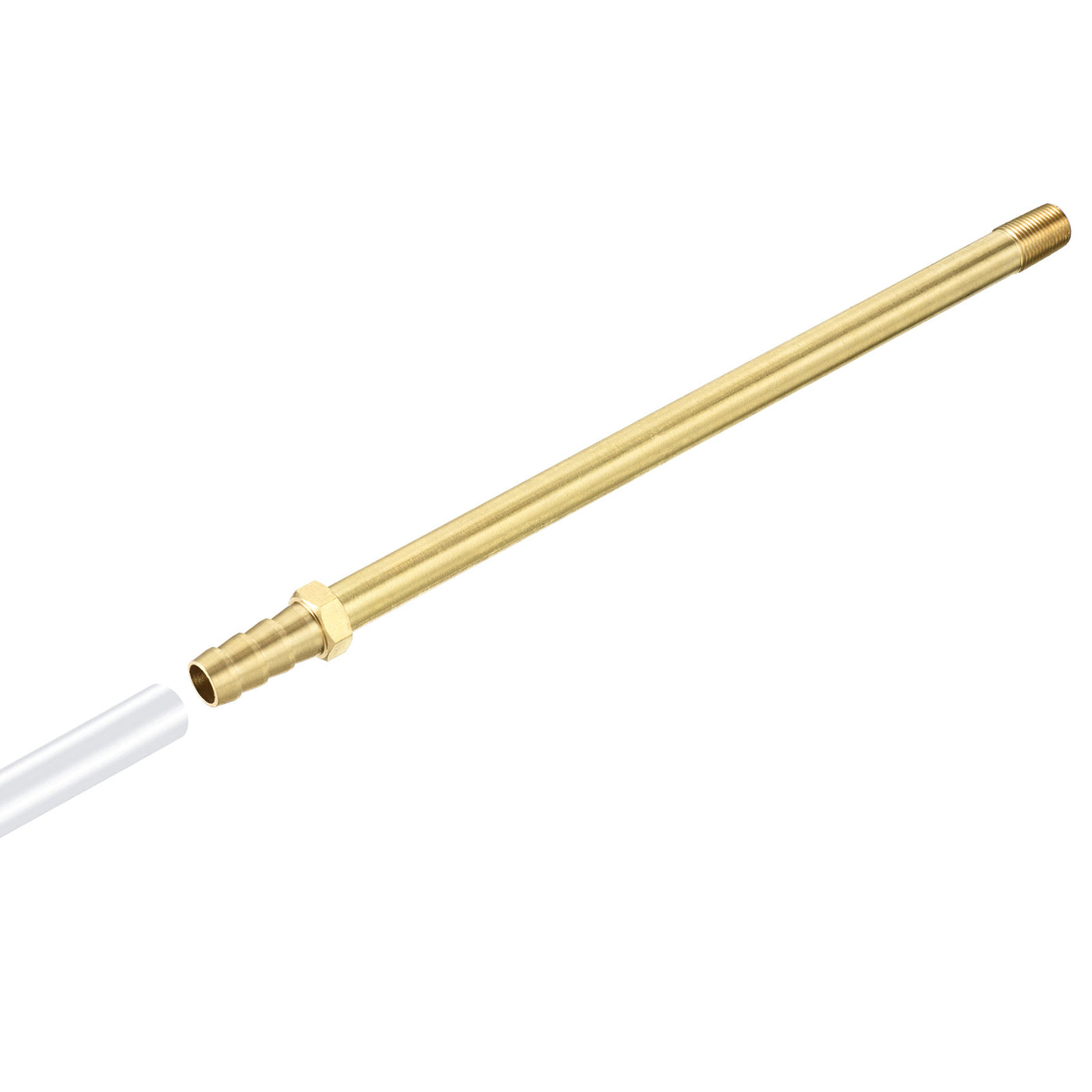 Harfington Brass Hose Barb Fitting Male Thread Pipe Connector