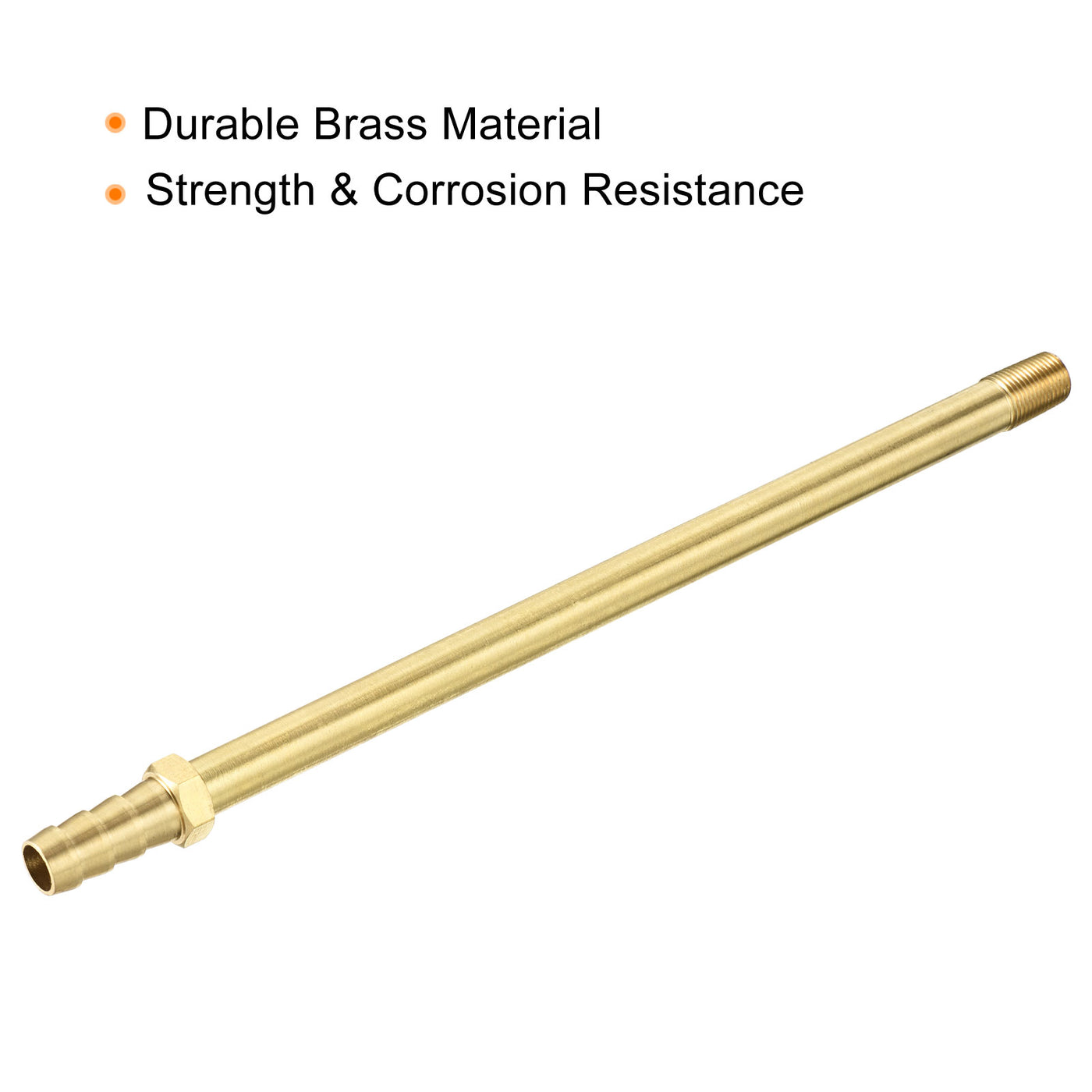 Harfington Brass Hose Barb Fitting Male Thread Pipe Connectors