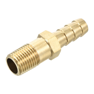 Harfington Brass Hose Barbs Fitting Male Thread Pipe Connectors