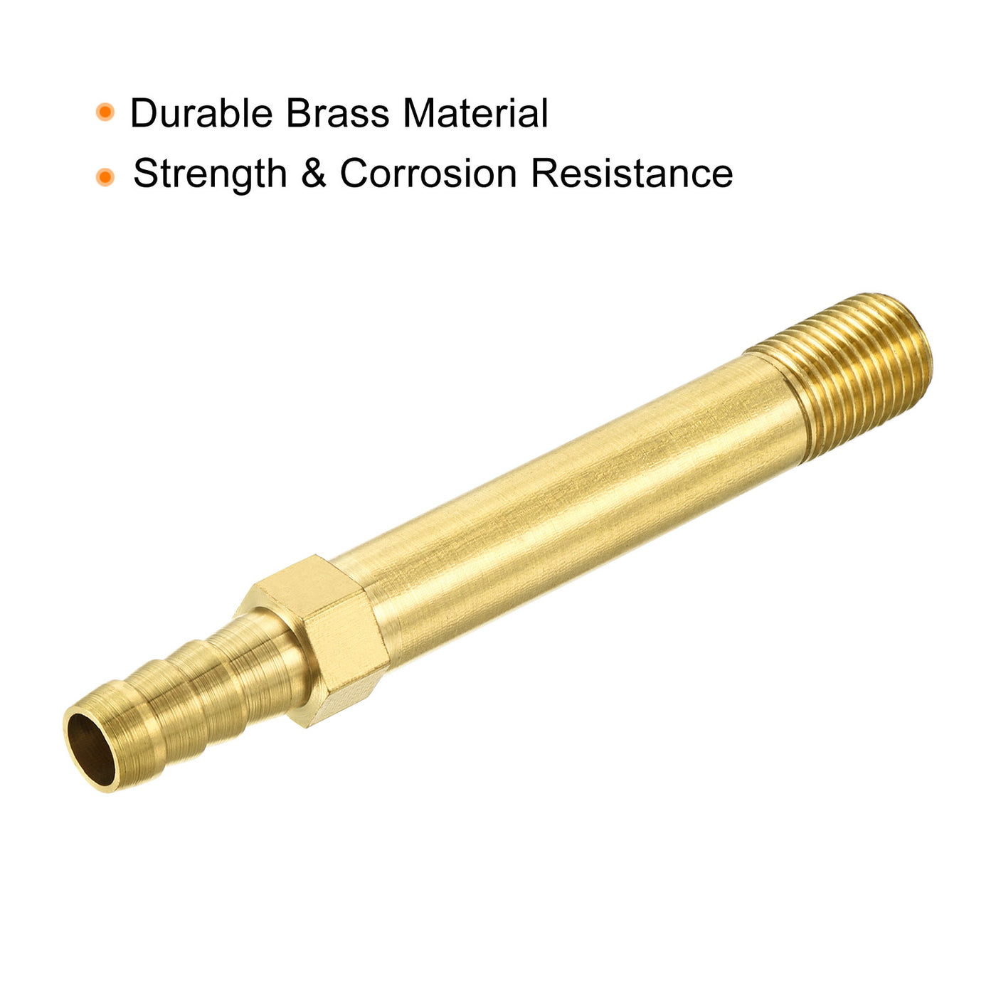 Harfington Brass Hose Barbs Fitting Male Thread Pipes Connector