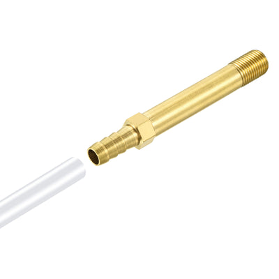 Harfington Brass Hose Barbs Fitting Male Thread Pipes Connector
