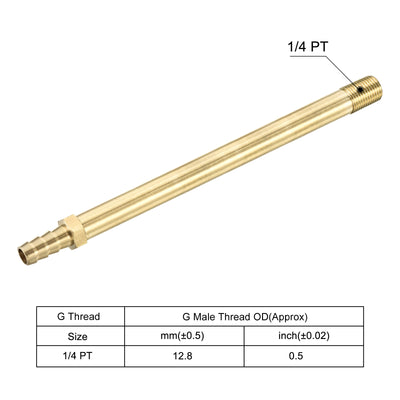 Harfington Brass Hose Barbs Fitting Male Thread Pipe Connectors