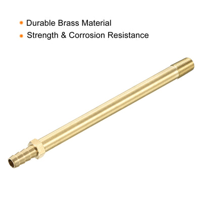 Harfington Brass Hose Barbs Fitting Male Thread Pipe Connectors