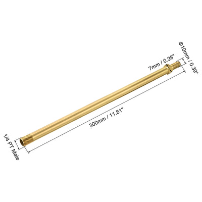 Harfington Brass Hose Barbs Fitting Male Thread Pipe Connectors