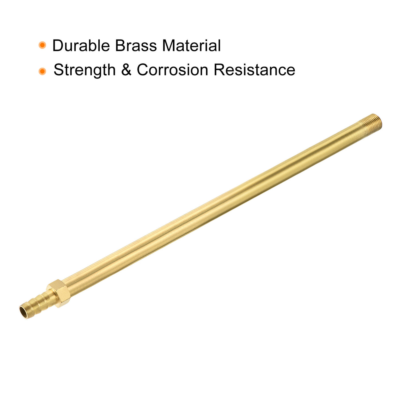 Harfington Brass Hose Barbs Fitting Male Thread Pipe Connectors