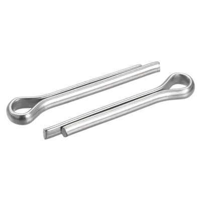 Harfington Split Cotter Pin, Stainless Steel Clip Fastener Fits for Automotive, Mechanics