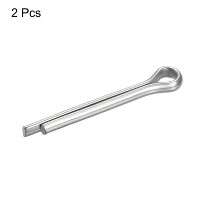 Harfington Split Cotter Pin, Stainless Steel Clip Fastener Fits for Automotive, Mechanics