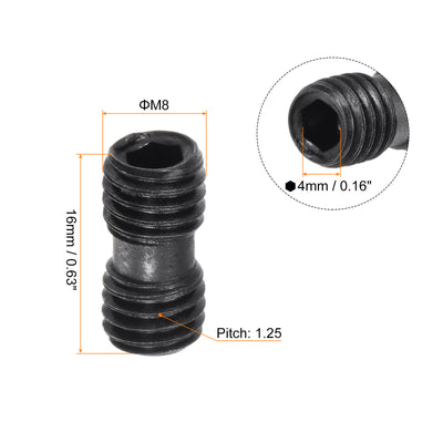 Harfington Hex Head Screws Set Screw for Turning Tool