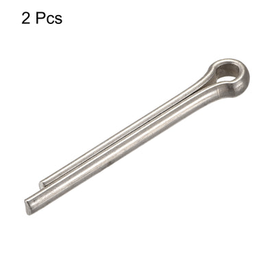 Harfington Split Cotter Pin, Stainless Steel Clip Fastener Fits for Automotive, Mechanics