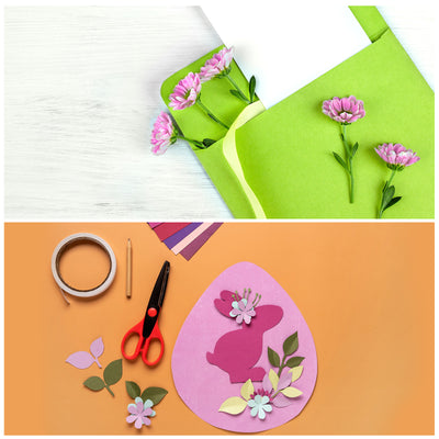 Harfington Colored Cardstock for DIY Card Making, Scrapbooking, Origami, Gift Decor, Ed