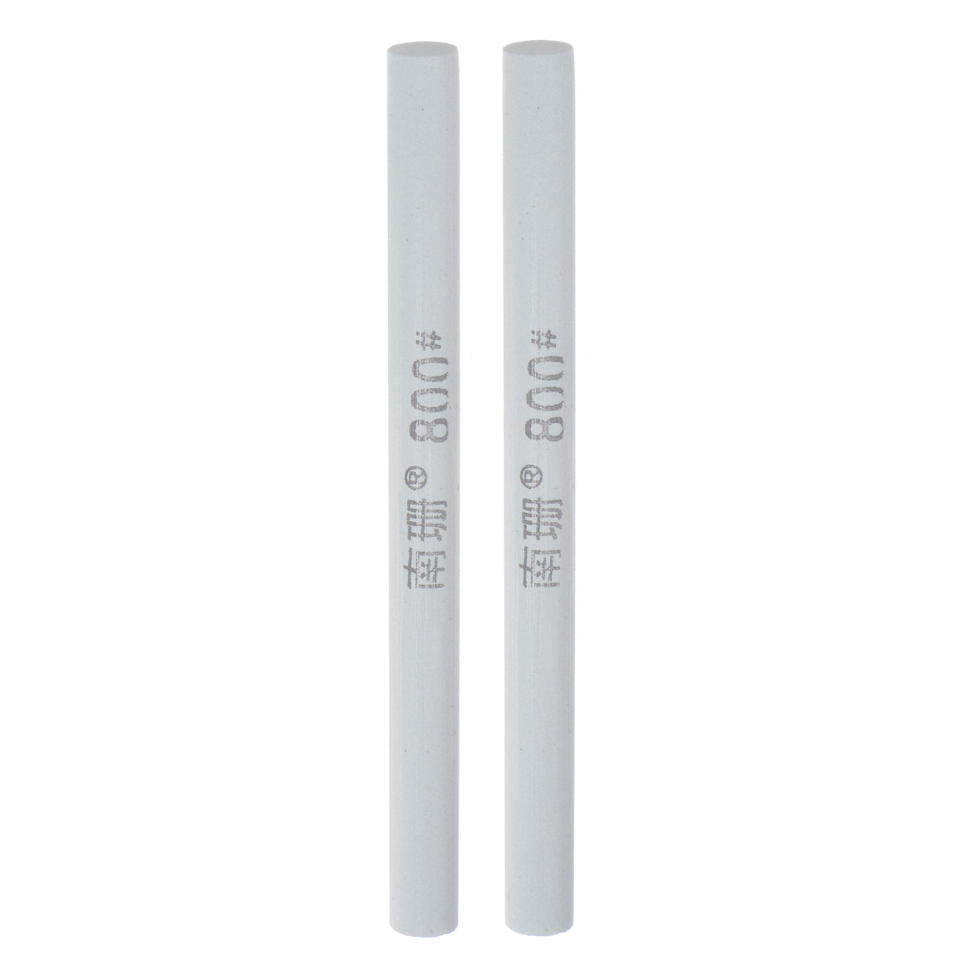 Harfington 2pcs Sharpening Stones 800 Grit Cylinder Green Silicon Carbide Whetstone