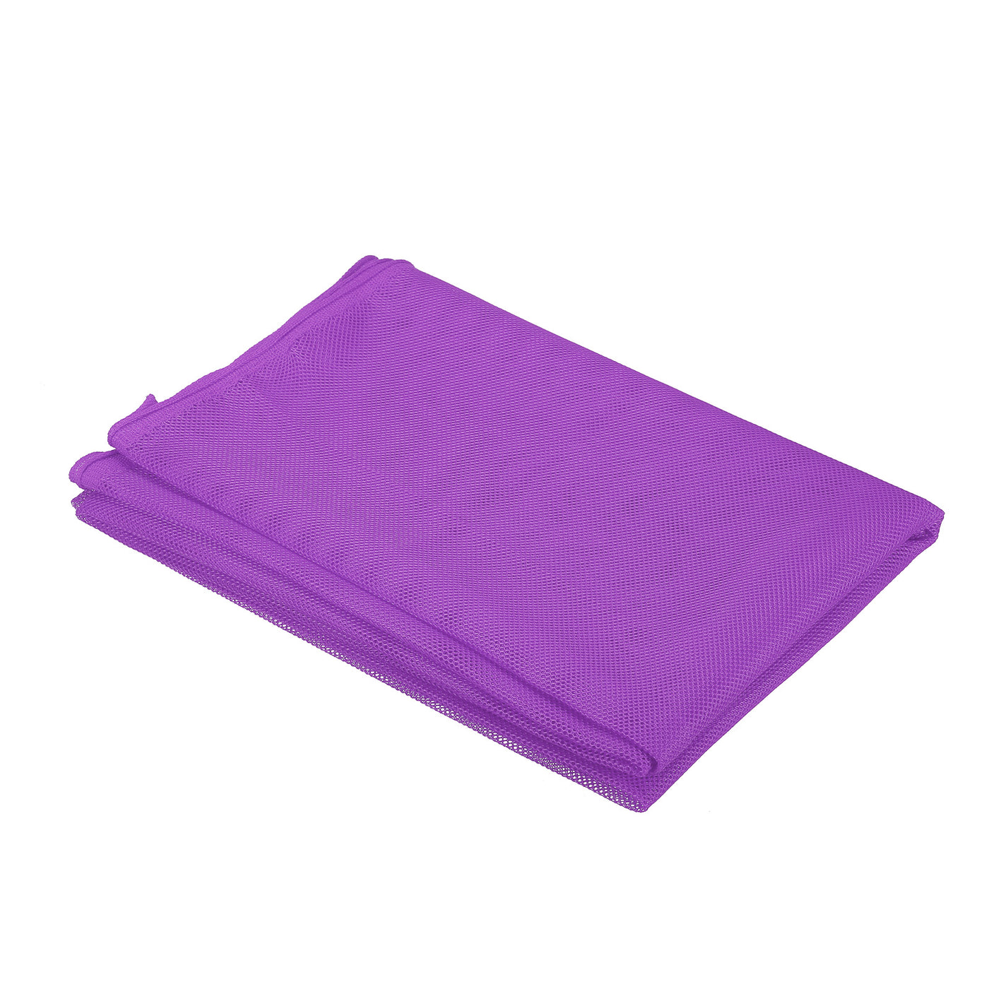 Harfington 46.8" Mesh Fabric Slightly Stretchy for Backpack Pocket,Netting Bag Purple 1yard