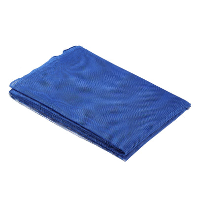 Harfington 46.8"Mesh Fabric Slightly Stretchy for Backpack Pocket,Netting Bag Dark Blue 1yd