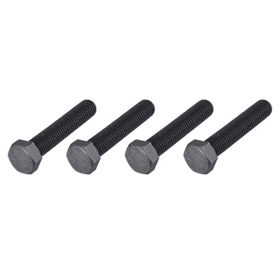 Harfington Hex Bolts M14-2x70mm 4Pcs 8.8 Grade Carbon Steel Fully fcu2