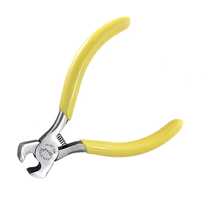 Harfington 4 1/2 " Precision End Nipper Cutting Mini Pliers Yellow