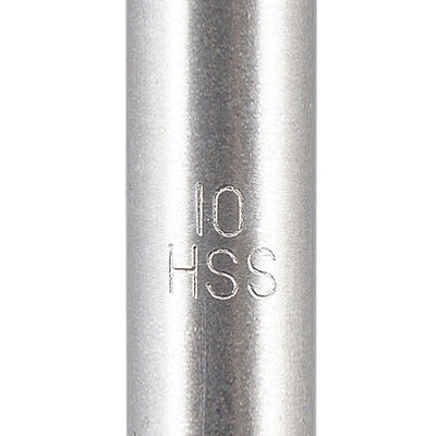 Harfington 2 PCS 10mm Straight Shank HSS Replacement Twist Drill Bit