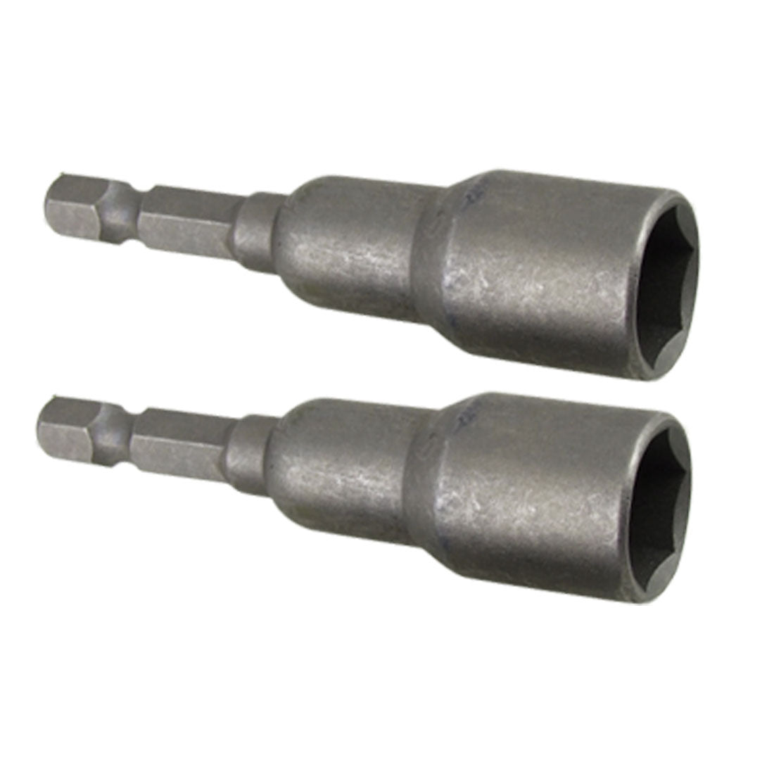 Harfington 1/4 " Hexagon Shank 9mm Magnetic Hex Socket Spanner Nut Driver Bit 2PCs