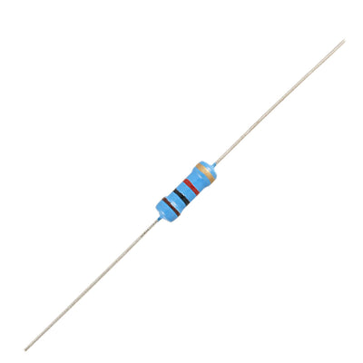 Harfington 130 Pcs 1/2W 1K Ohm Axial Lead Metal Film Resistor