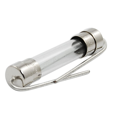 Harfington 13 Pcs 5mm x 20mm Axial Lead Glass Tube Fuses 250V 15A