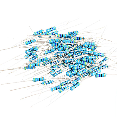 Harfington 130x 1/2W 47 Ohm Axial Metal Film Resistor 1/2 Watt 5%