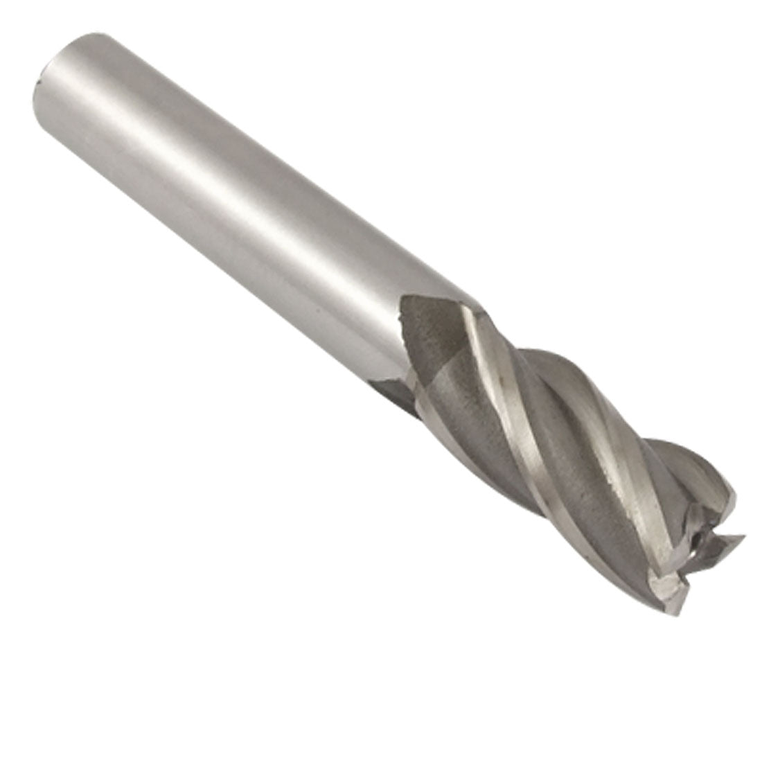 Harfington 13mm Cutting Dia Straight Shank 4 Flutes End Mill Milling Cutter