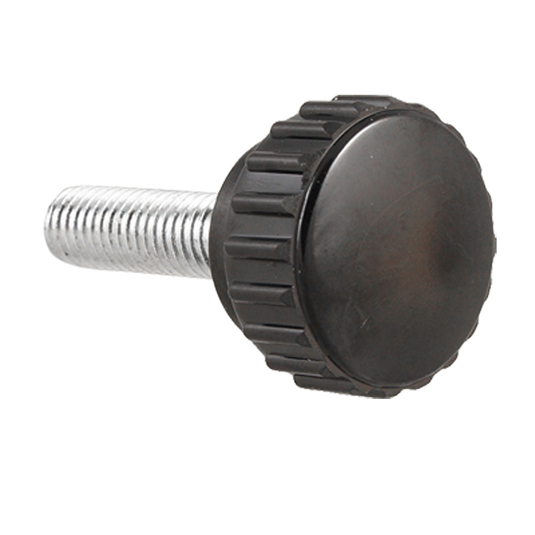 Harfington 8mm Dia 30mm Long Male Thread Knurled Thumb Screw Grip Knob