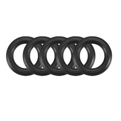 Harfington Nitrile Rubber O-Rings Metric Buna-N Sealing Gasket Black Pack of 50