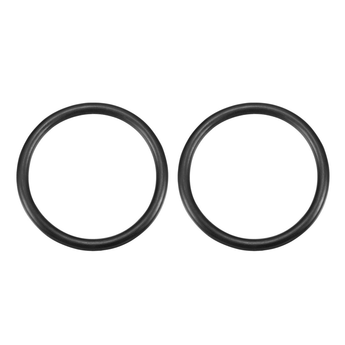 Harfington Nitrile Rubber O-Rings Metric Buna-N Sealing Gasket Pack of 2