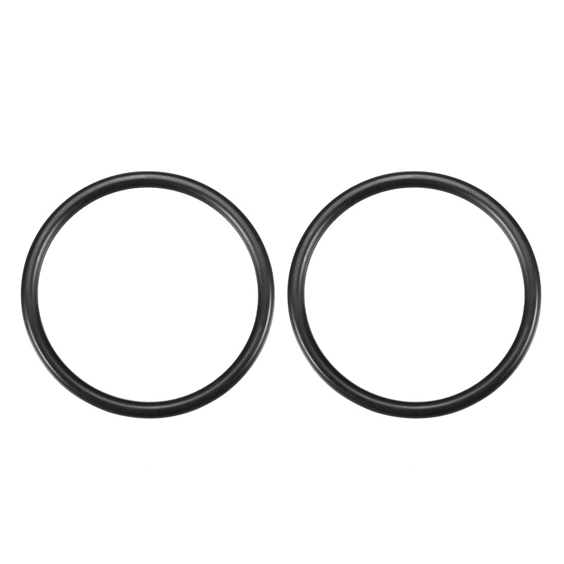 Harfington Nitrile Rubber O-Rings Metric Buna-N Sealing Gasket Pack of 2