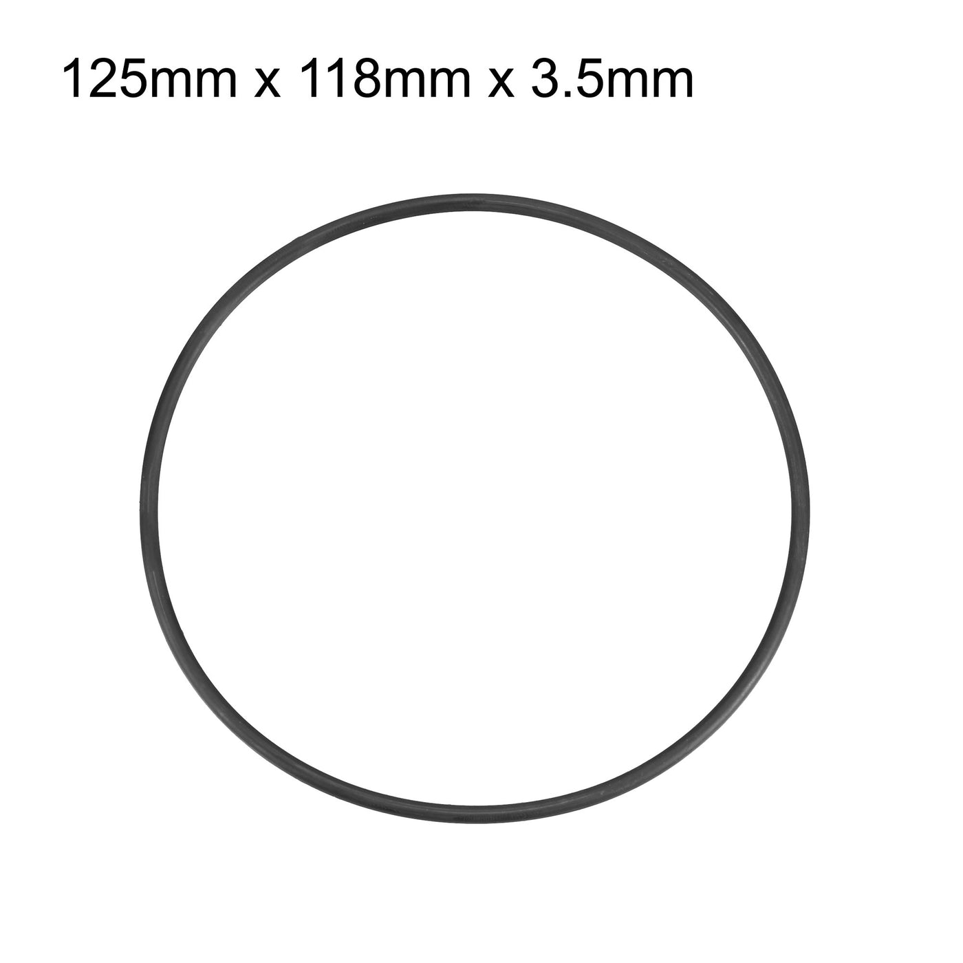 Harfington Nitrile Rubber O-Rings, Metric Buna-N Sealing Gasket, Pack of 1