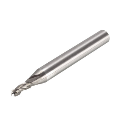 Harfington Straight Shank Slot Drill Milling Cutters Three Flute End Mill Bit