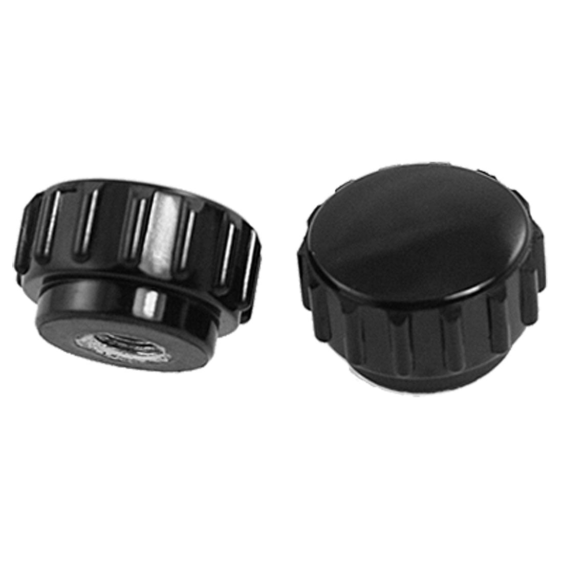 Harfington Replacement 5mm Female Thread 18mm Head Dia Knurled Star Knob 5 Pcs