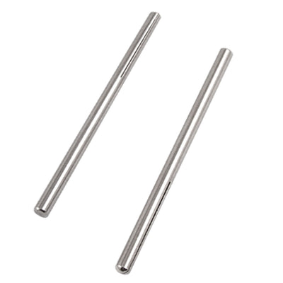 Harfington 1/8" Shank 1 31/32" Long Abrasive Cloth Sandpaper Split Mandrels 10 Pcs