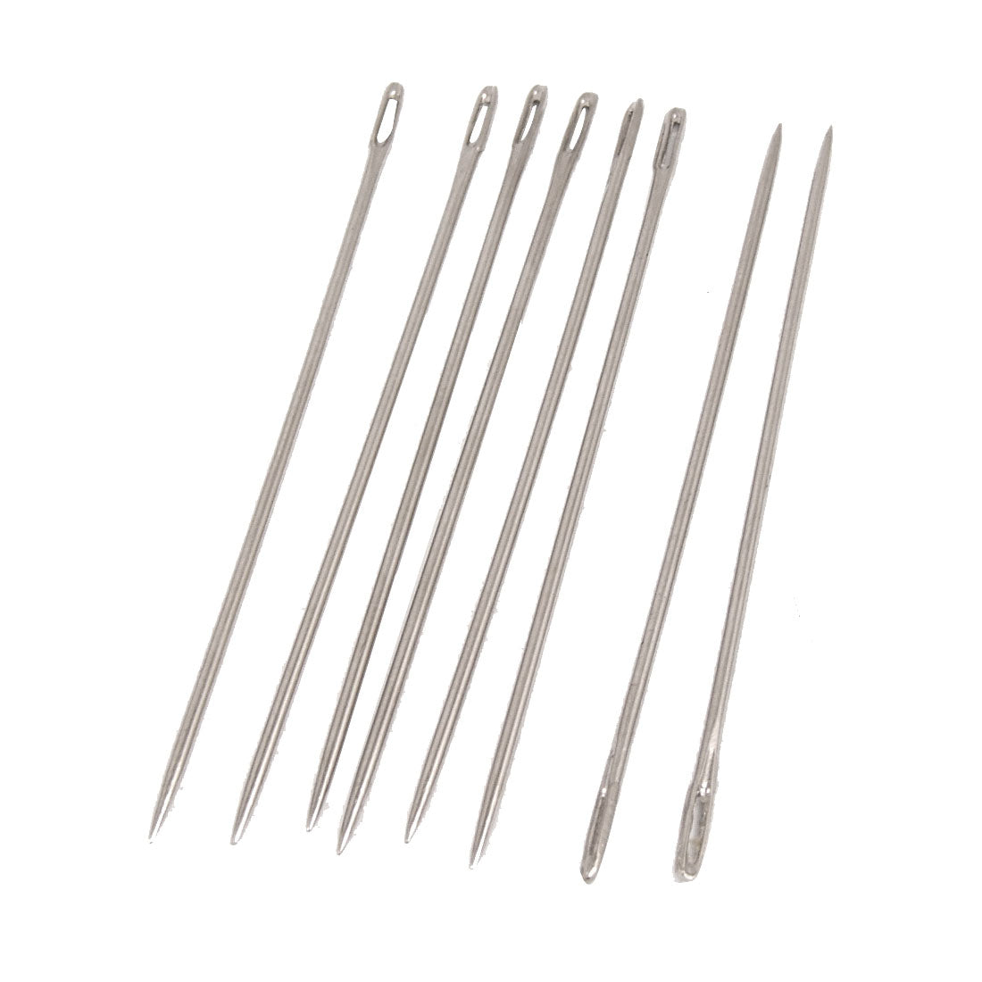 Harfington 0.6mm Dia Sharp Tip Metal Tailor Sewing Needles 44 Pcs