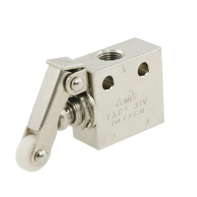 Harfington Air Pneumatic 2 Position 3 Way Roller Lever Mechanical Valve