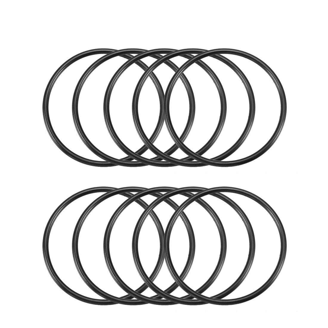 Harfington Nitrile Rubber O-Rings Metric Buna-N Sealing Gasket Pack of 10