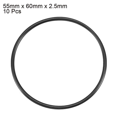Harfington Nitrile Rubber O-Rings Metric Buna-N Sealing Gasket Pack of 10