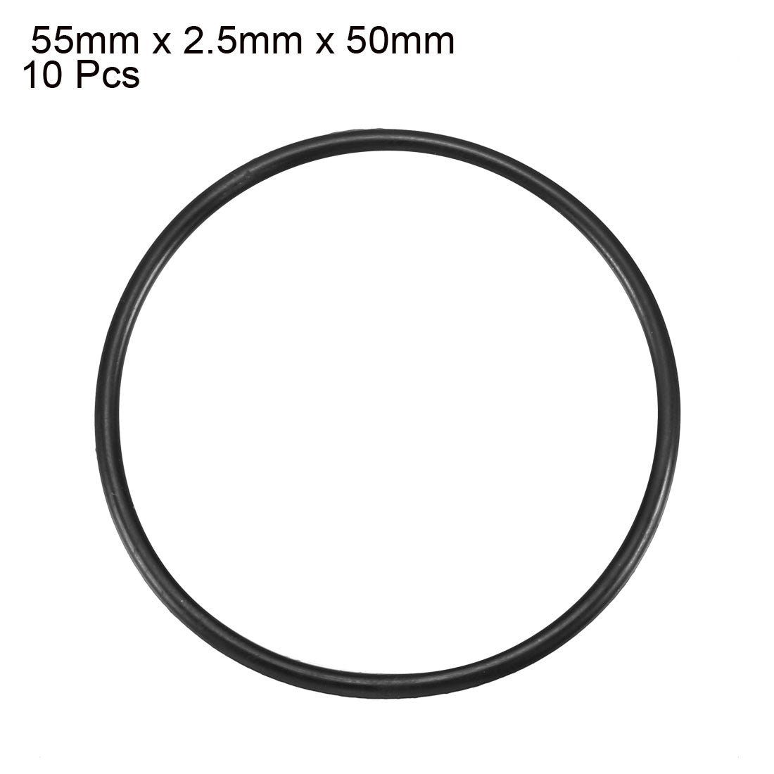 Harfington Nitrile Rubber O-Rings Metric Buna-N Sealing Gasket Pack of 10