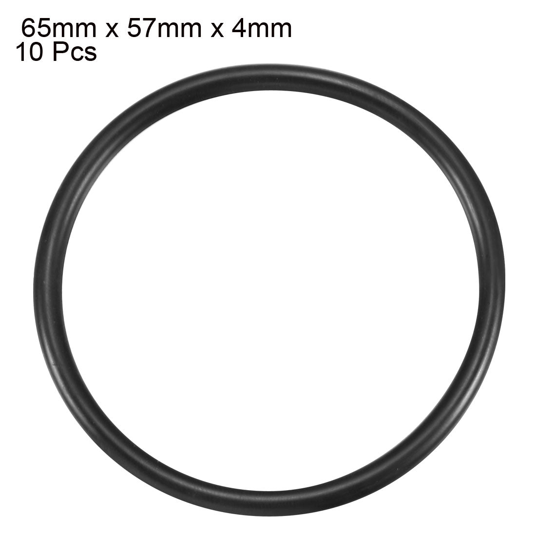 Harfington Nitrile Rubber O-Rings Metric Buna-N Sealing Gasket Pack of 10