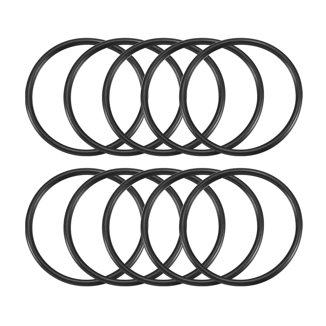 Harfington Nitrile Rubber O-Rings Metric Buna-N Sealing Gasket Pack of 10