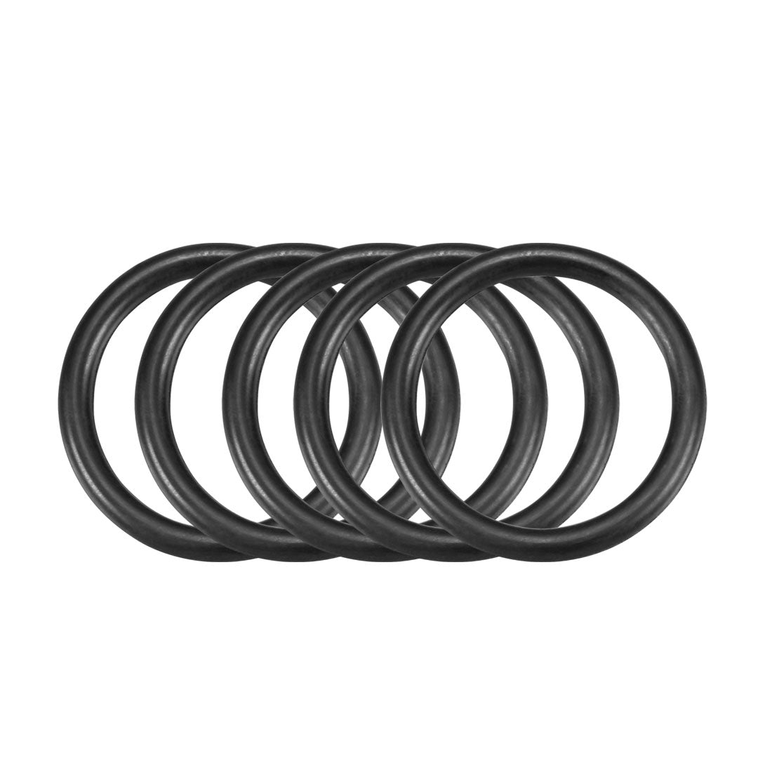 Harfington Nitrile Rubber O-Rings, Metric Buna-N Sealing Gasket 50Pcs
