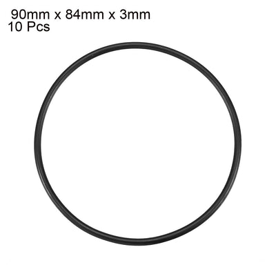 Harfington Nitrile Rubber O-Rings Metric Buna-N Sealing Gasket Pack of 10