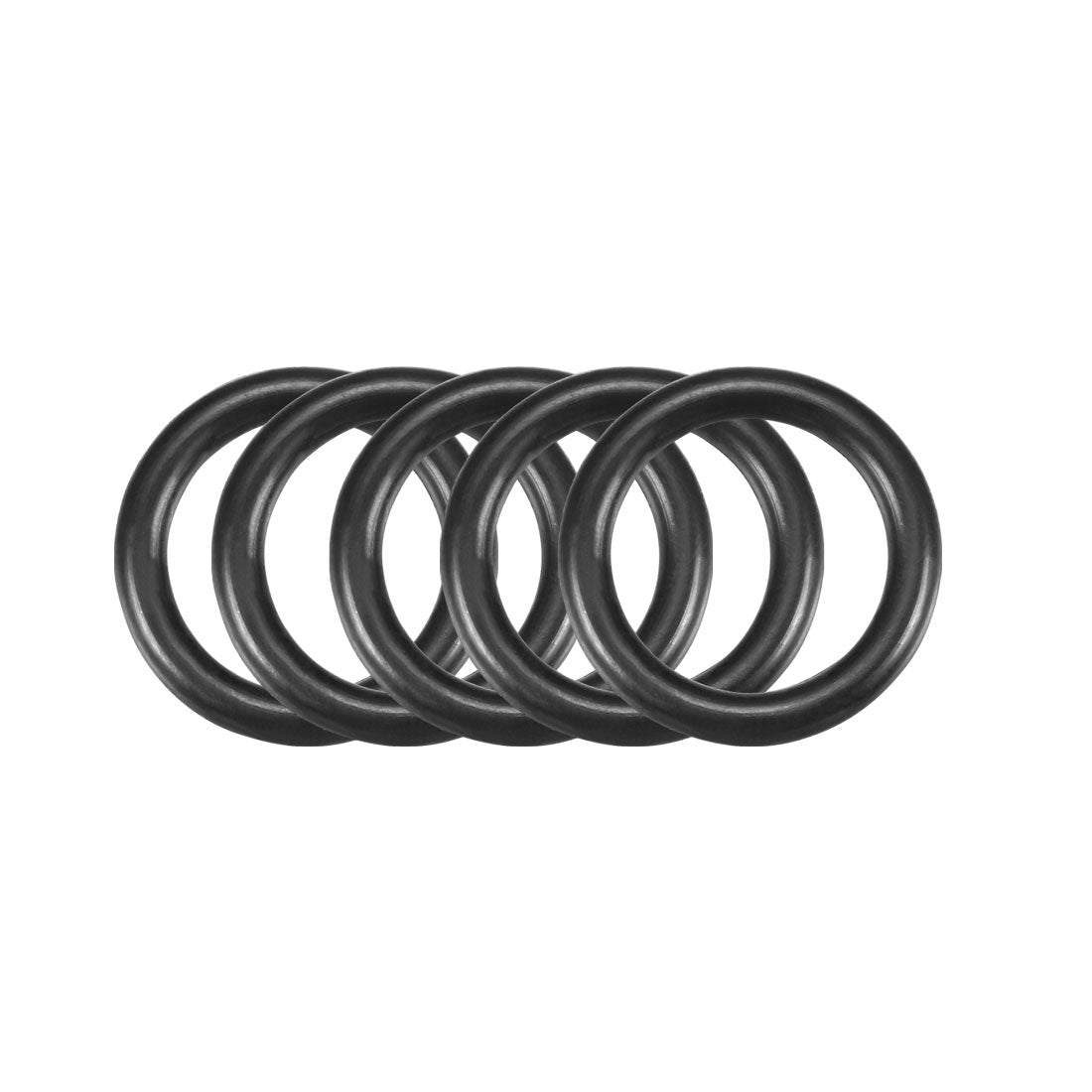 Harfington Nitrile Rubber O-Rings, Metric Buna-N Sealing Gasket 50Pcs